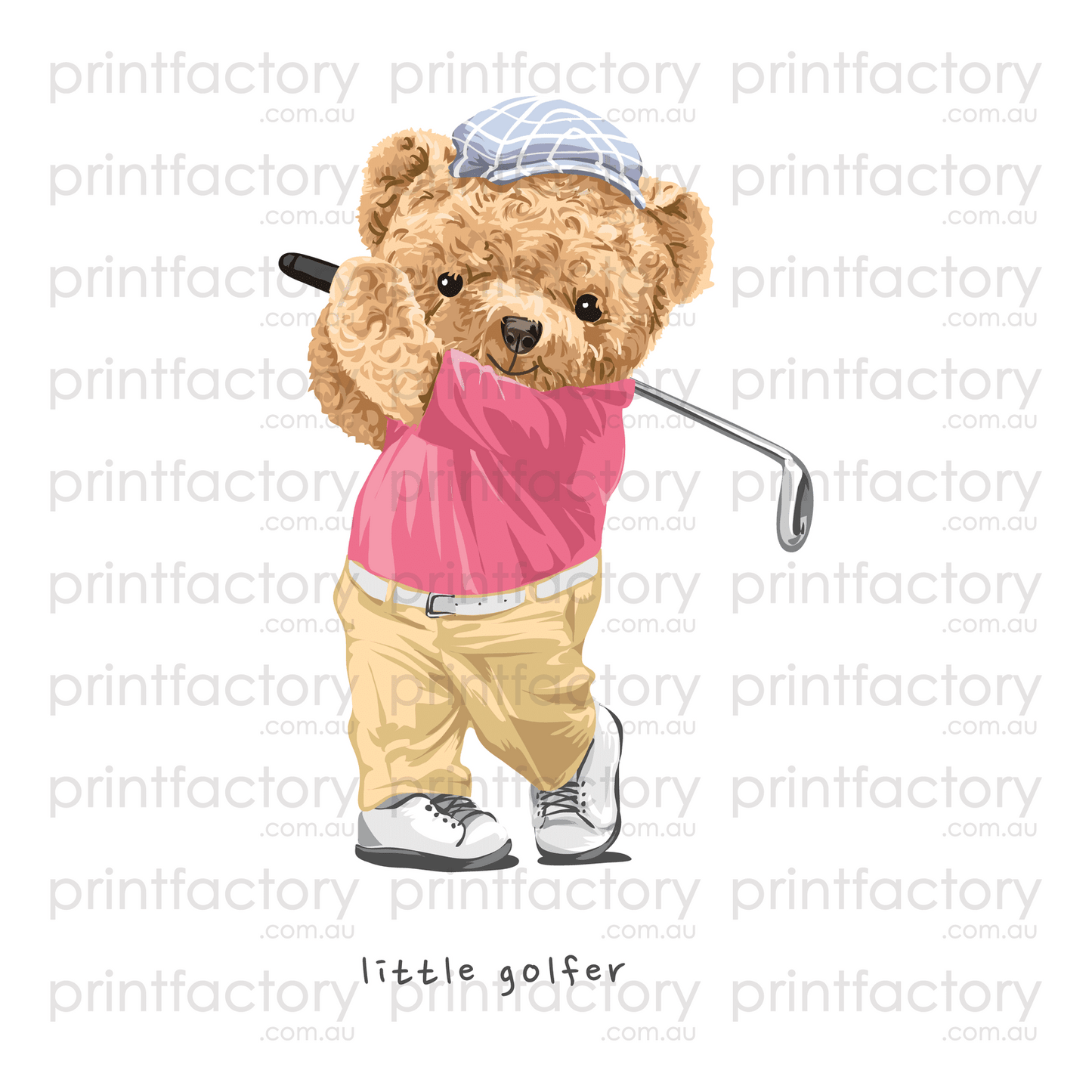 Golfer Bear