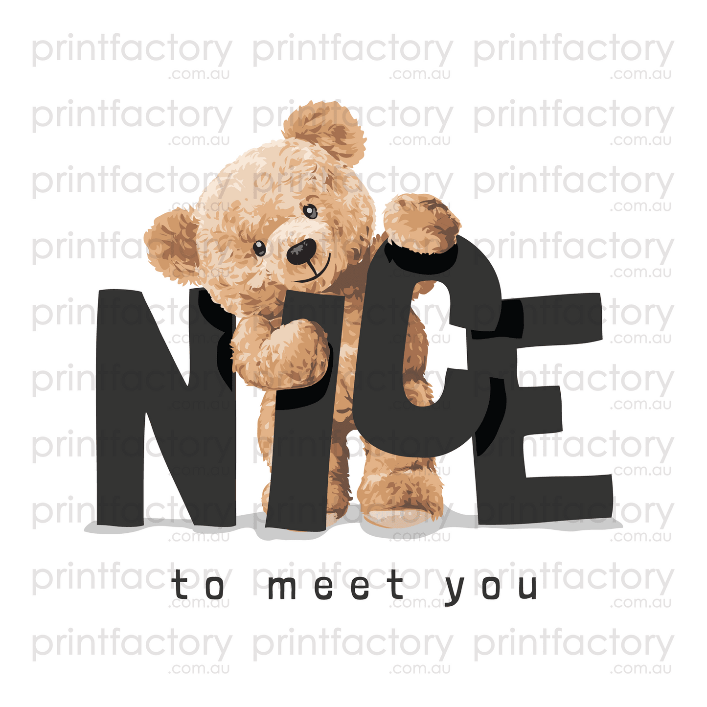 Nice To Meet You Bear