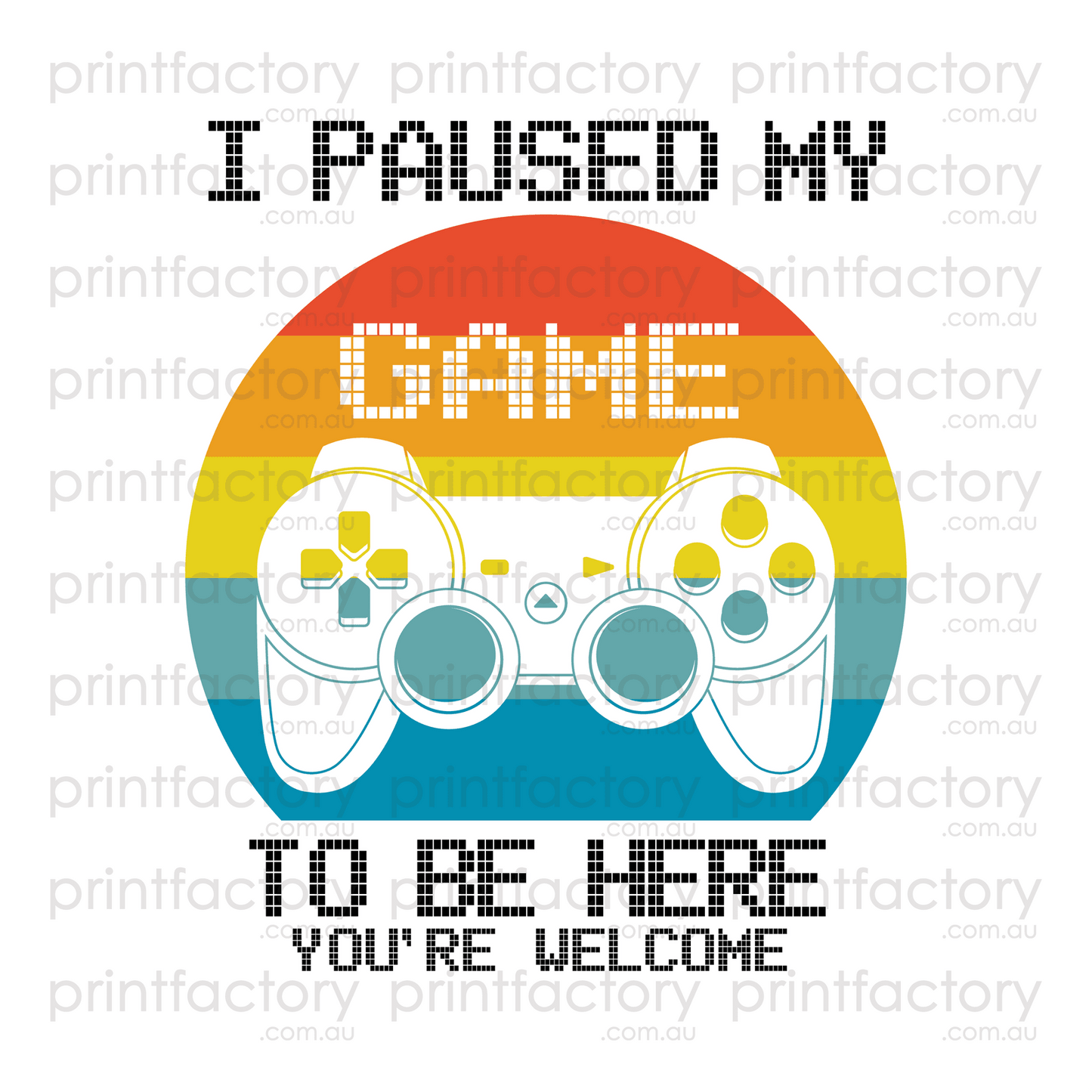Paused My Game