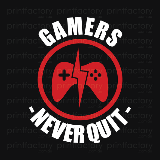 Gamers Never Quit