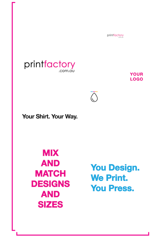 Gangsheet - Mix and Match Designs and Sizes